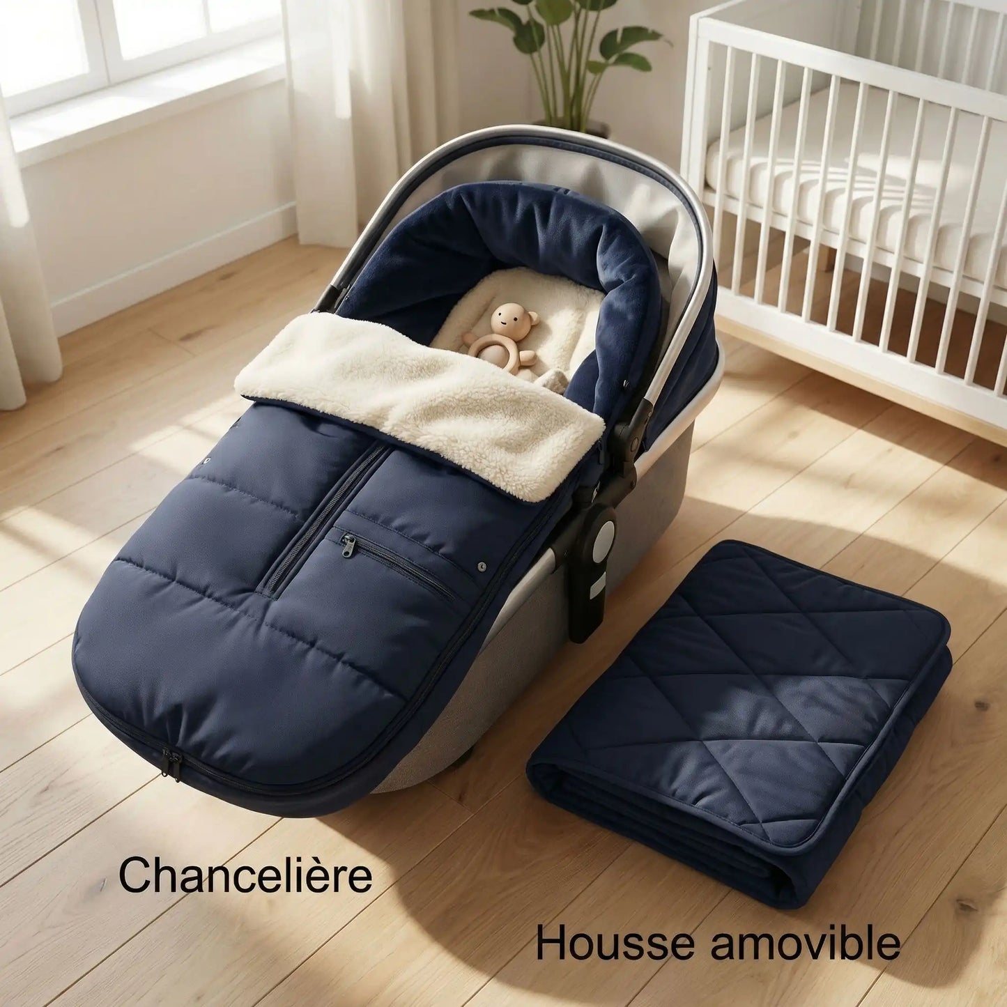 Chancelière universelle pour poussette | Imperméable