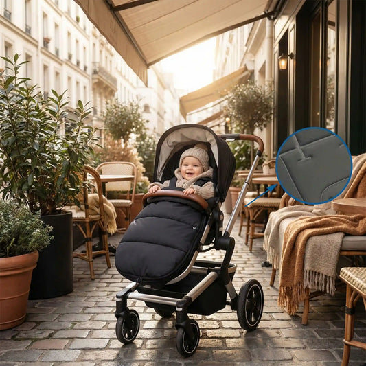 Chancelière d'hiver pour poussette | Cozyprotect